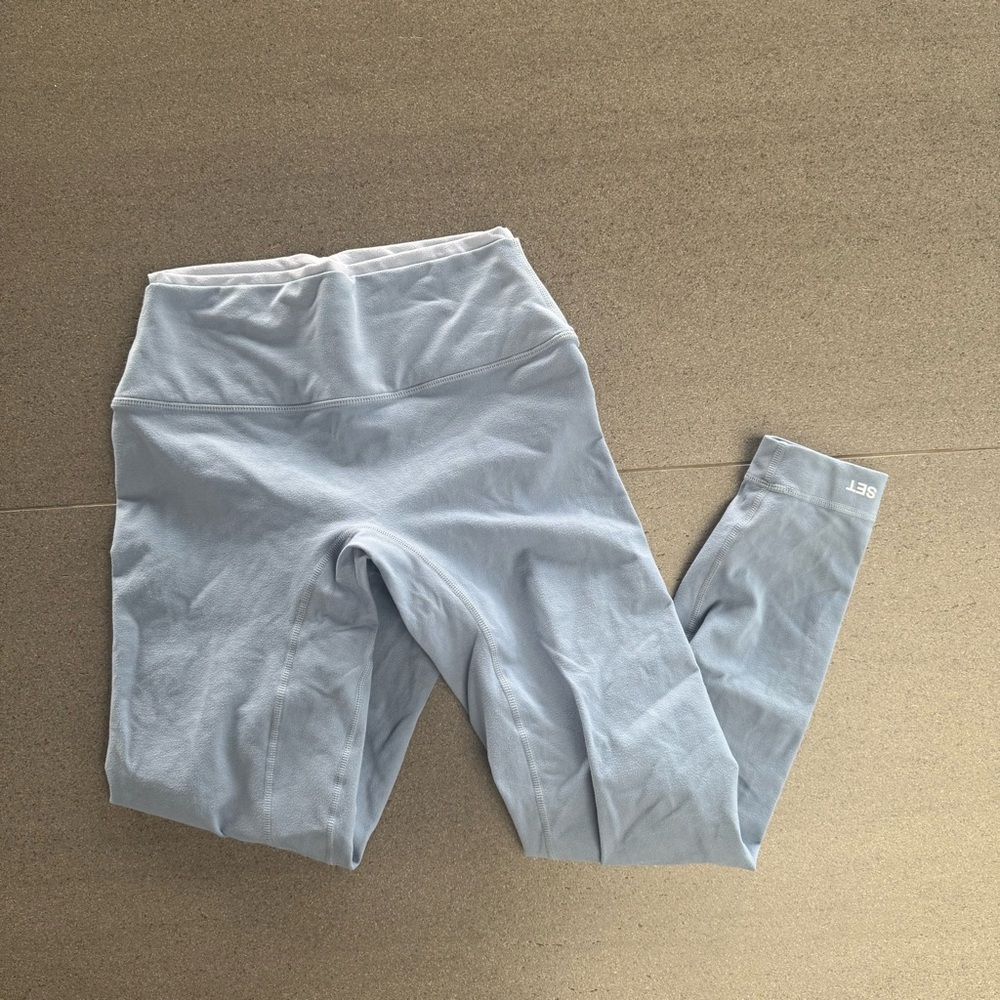 SET Active Light Blue Leggings